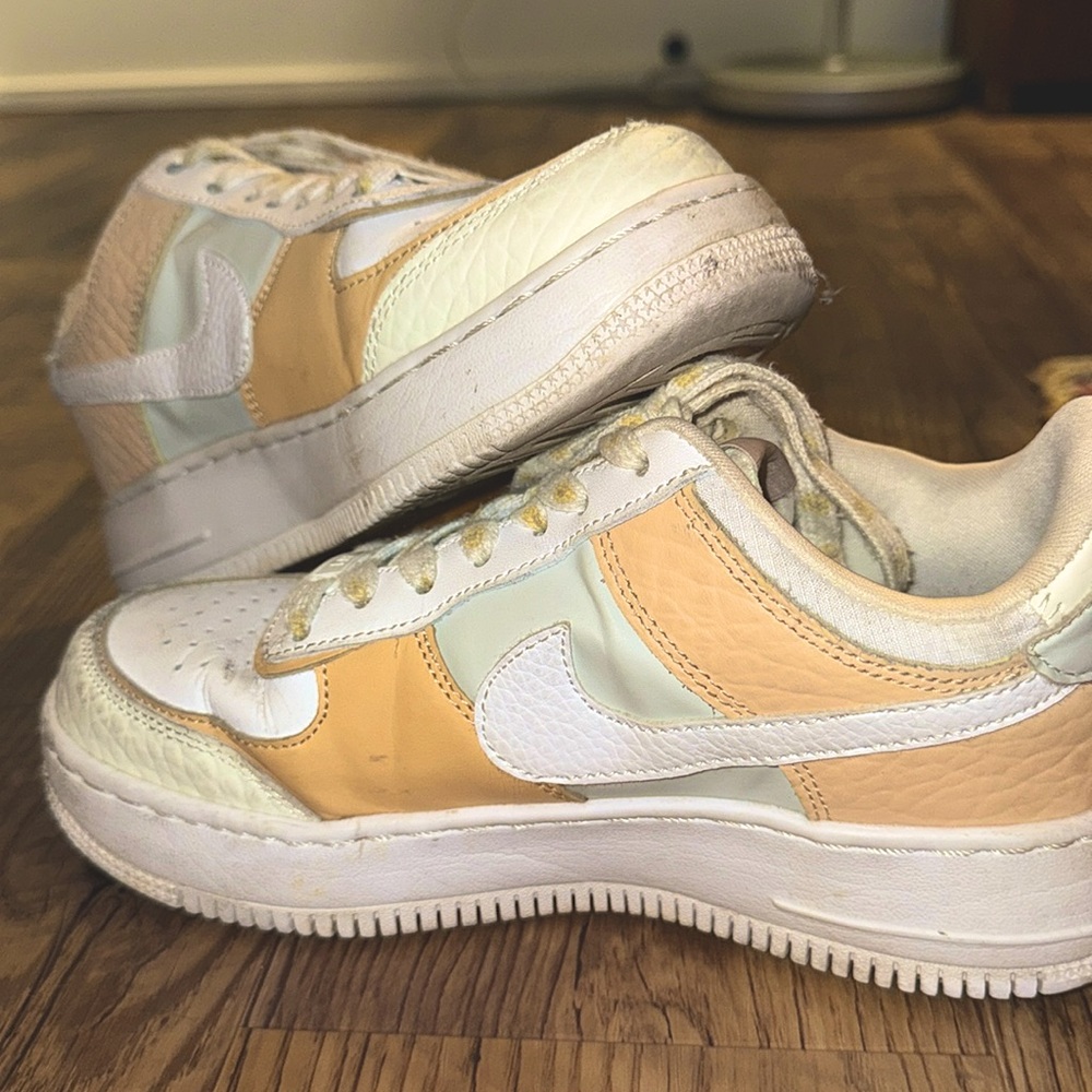 CUSTOM PASTEL FLORAL NIKE AIRFORCE 1s